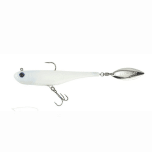 Biwaa Divinator Medium 180 35g vinilo montado con pala willow para depredadores en Navarra
