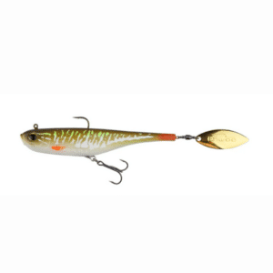 Biwaa Divinator 200 55g vinilo montado con pala willow para grandes depredadores en Navarra