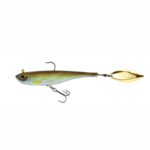 Biwaa Divinator 200 55g vinilo montado con pala willow para grandes depredadores en Navarra