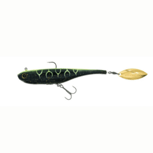 Biwaa Divinator 200 55g vinilo montado con pala willow para grandes depredadores en Navarra