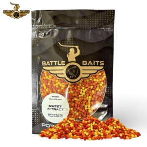 Battle Baits Pellets Sweet Attract 4mm 400g para feeder y carpfishing en Navarra