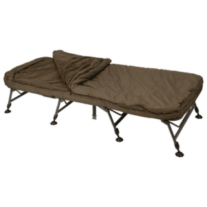 Fox Cama Flatliner X MF8 All Season System con saco Ventec para carpfishing en Navarra