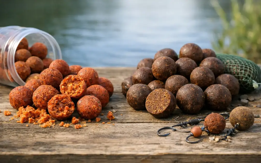 Boilies solubles vs boilies duros: cuál elegir