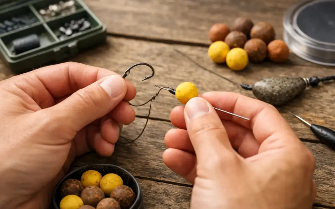 Cómo montar un hair rig sencillo paso a paso