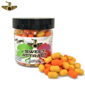 Battle Baits Wafters Sweet Attract Fluo Led 8mm 30g cebos equilibrados para method feeder en Navarra