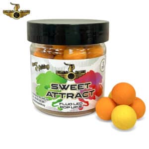 Battle Baits Pop Ups Sweet Attract Fluo Led 15mm 25g cebos flotantes para carpfishing en Navarra