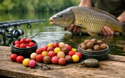 Qué boilies usar en primavera para la carpa