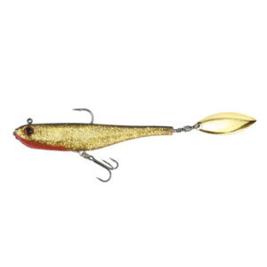 Biwaa señuelo blando Kapsiz Swimmer 5″12,5cm Aurora gold
