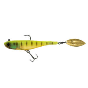 Biwaa señuelo blando Kapsiz Swimmer 5″12,5cm Ghost Chart Gill