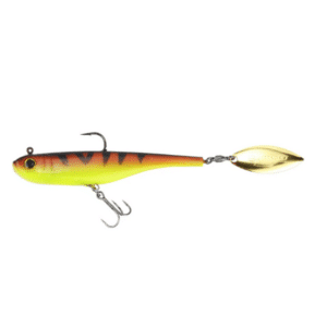 Biwaa señuelo blando Kapsiz Swimmer 5″12,5cm red tiger