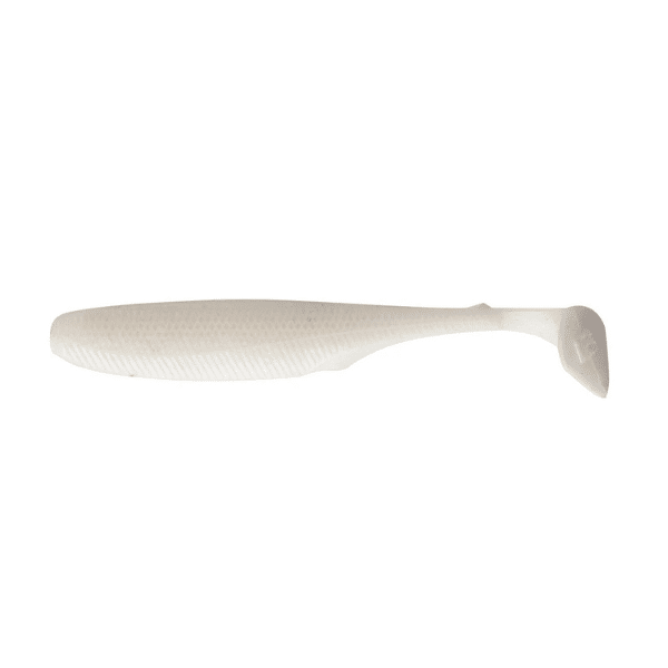 Biwaa señuelo blando Swimbait Deus 4″10cm Pearl White