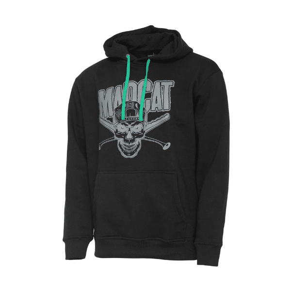 MADCAT Skull Hoodie Black