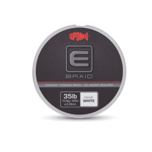 Spomb E Braid 35 lb 0,26 mm 200 m White