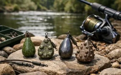 Plomos para río en carpfishing: cómo elegir