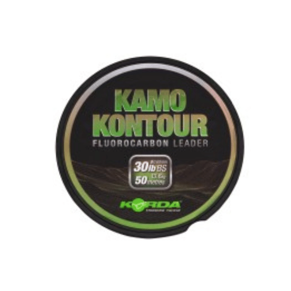 Korda Kamo Kontour Fluorocarbon Leader 0.60mm 50m 13.6kg