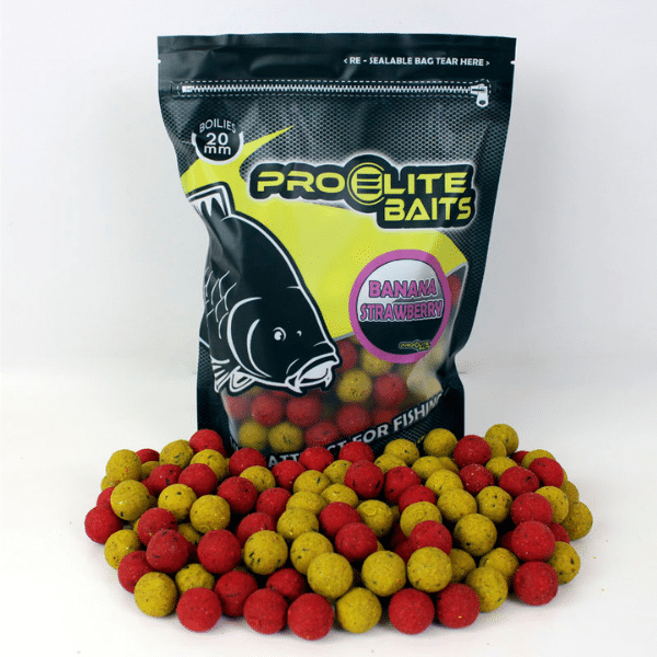 Pro Elite Baits Boilies Banana & Strawberry Classic 20mm 800gr