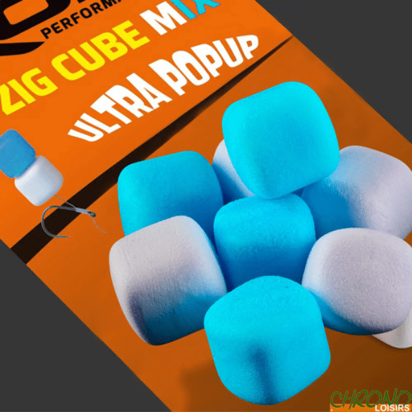 Rok Zig Cube Ultra Popup 12mm White/Blue