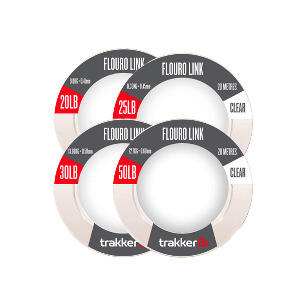 Trakker Fluoro Link 50lb 22,7kg 0,68mm 20m