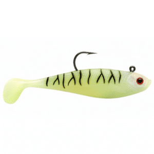 Storm vinilo Wildeye Swim Bait Shad Glow Tiger